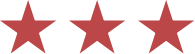 3 red stars