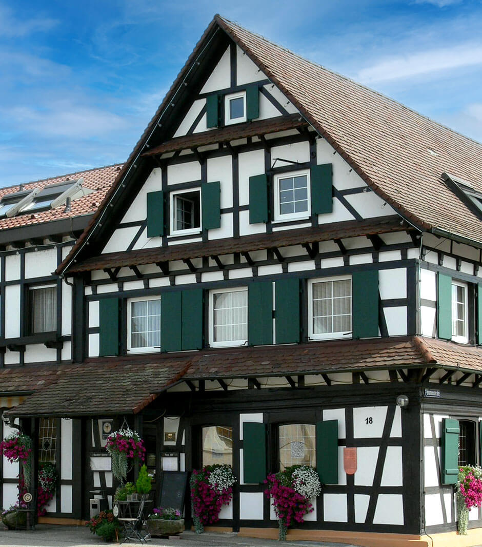 Außenansicht Landgasthof zur Blume