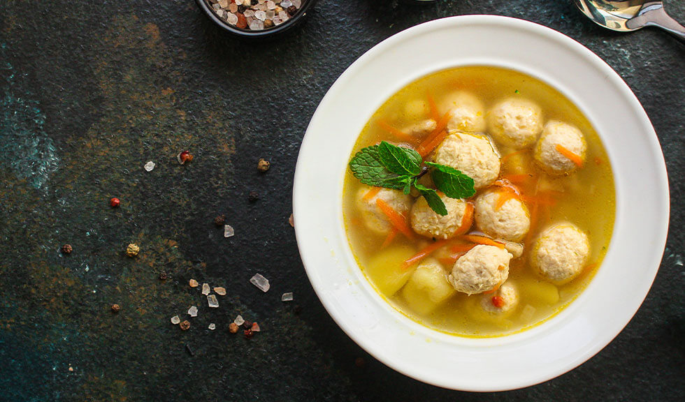 suppe Grießklösschensuppe