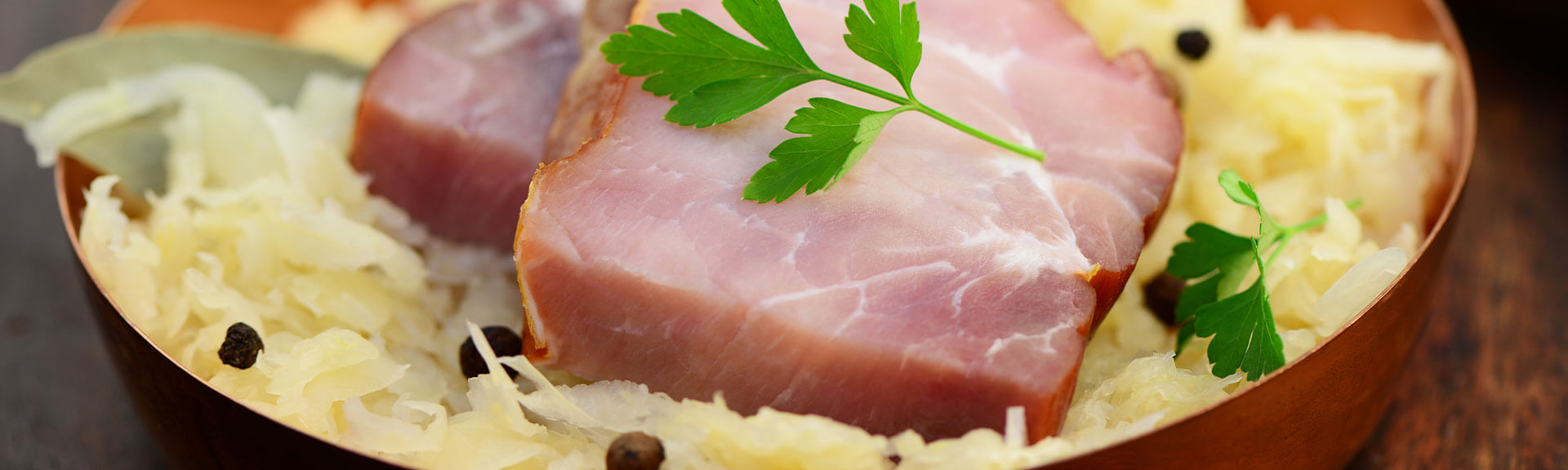 Sauerkraut with smoked pork