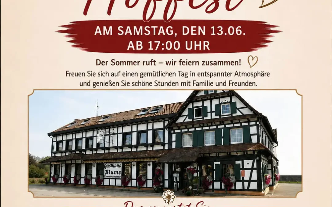 Hoffest im Landgasthof zur Blume